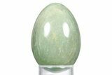 Polished Green Aventurine Egg - India #356275-1